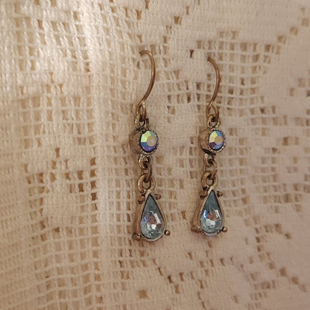 Swarovski Crystal Drop Earrings - Picture 2 of 9